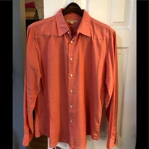 John Varvatos cotton button down